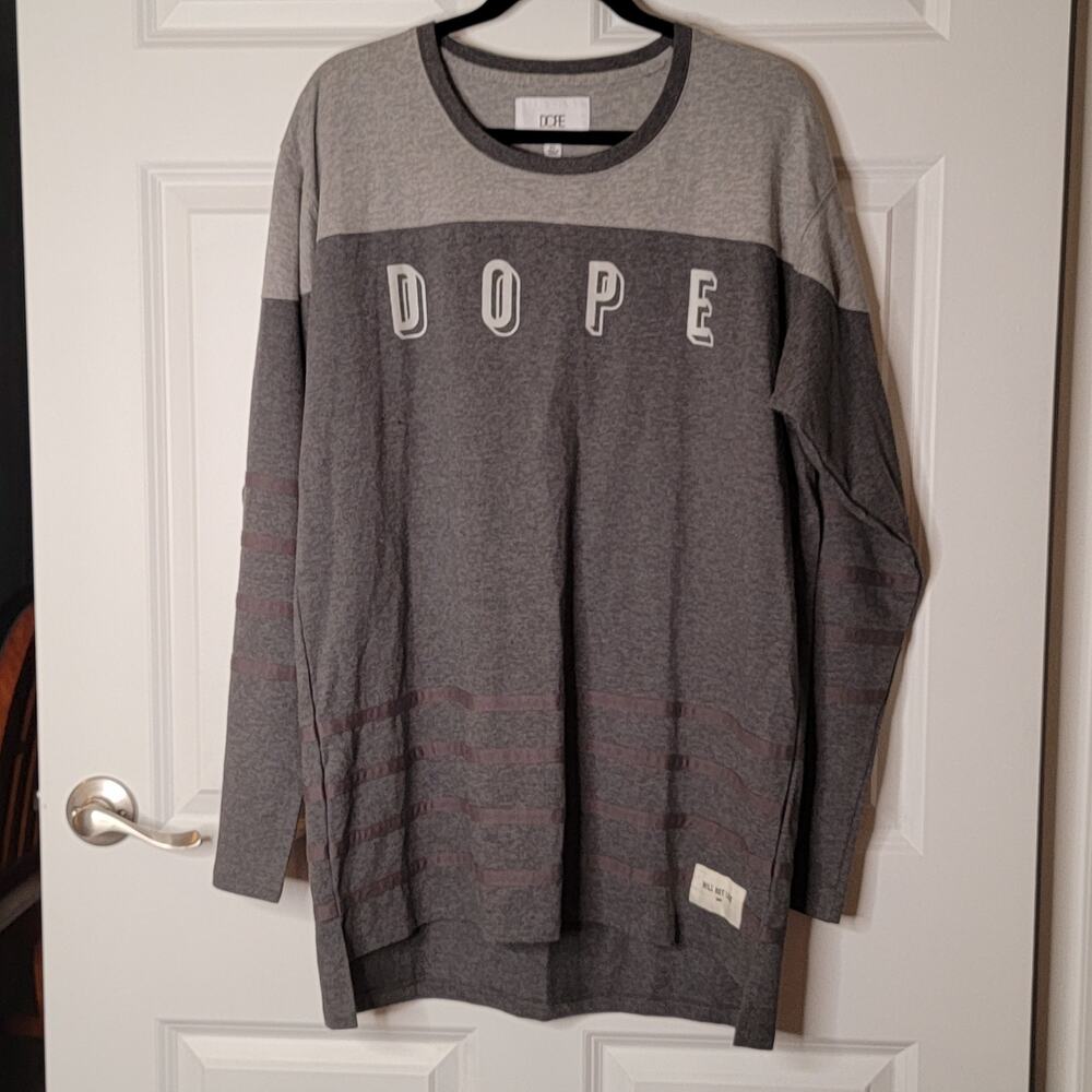 Dope Long Sleeve Shirt XL will not lose label